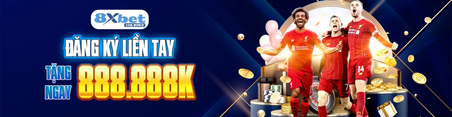 đăng ký liền tay tại 8xbet
