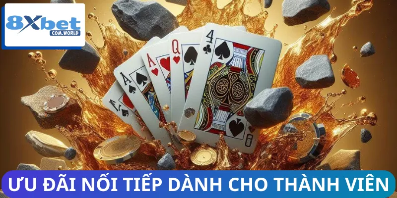 Game Bài Online 8XBET Đang Tăng Trưởng Bứt Phá 2026 3 Ưu đãi nối tiếp dành cho thành viên game bài online 8XBET