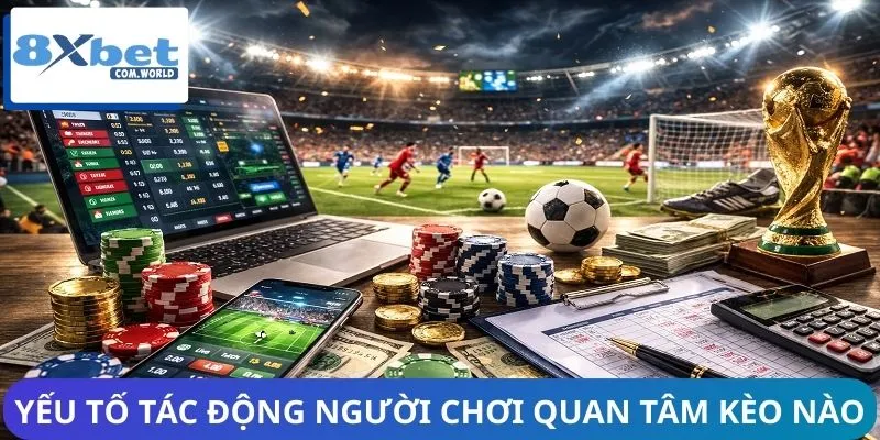 Người Chơi Quan Tâm Nhất Kèo Nào Trên 8XBET? - Xu Hướng Mới 2 Yếu tố tác động người chơi quan tâm nhất kèo nào trên 8XBET