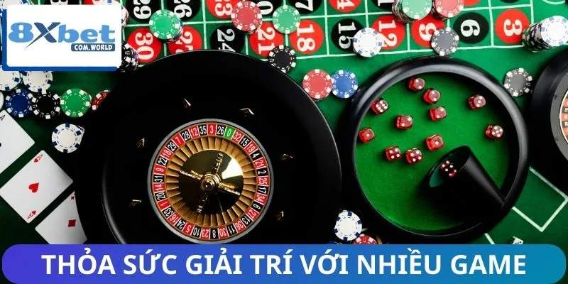 Tin Mới Casino Online Tại 8XBET Đáng Chú Ý Nhất 2026 3 Khách hàng được thỏa sức giải trí với nhiều game casino