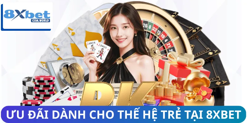 Vì Sao Game Bài 8XBET Thu Hút Người Trẻ? Xu Hướng Dẫn Đầu 3 Các ưu đãi độc quyền hấp dẫn dành cho nhóm người chơi trẻ